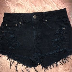 Size 2 American Eagle black shorts